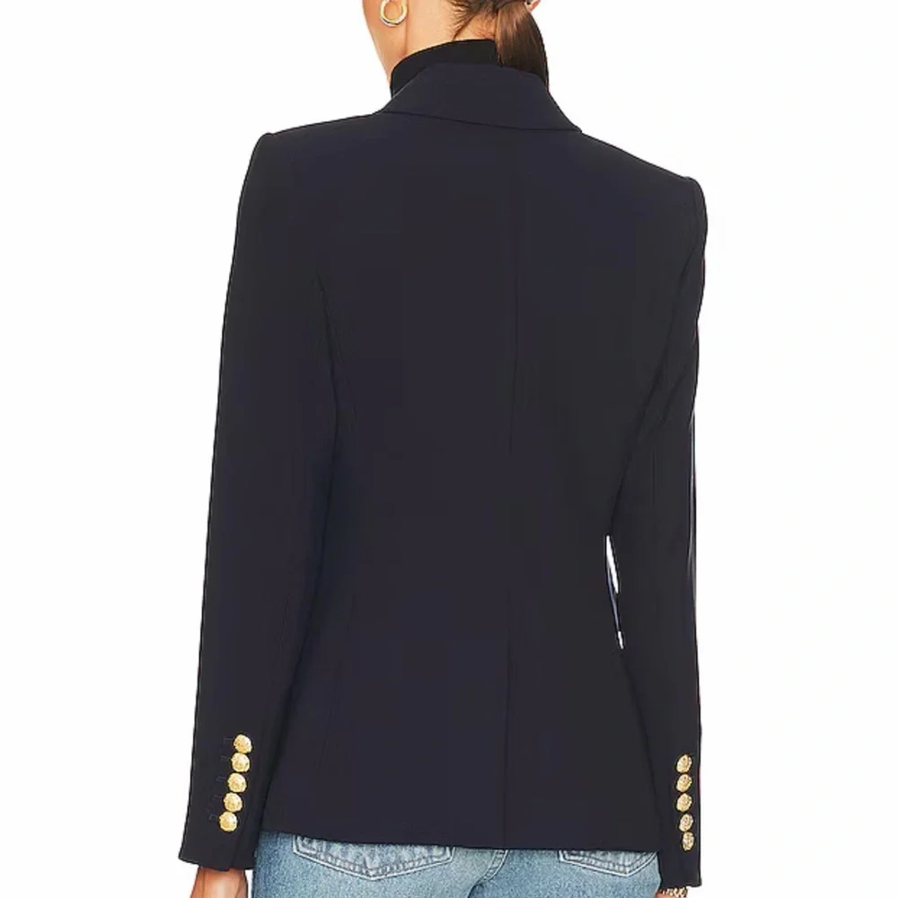 Veronica Beard miller dickey jacket with Gold Buttons - Picture 2 of 7